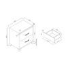 Carlos - 5 Pieces Queen Bedroom Set - Black - Image 7