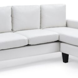 Jenna - Sofa Chaise - White