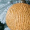 Christmas Ball Ornaments, Glass Decorative Hanging Ball Christmas Tree Ornaments For Holiday Party Decorations (Set of 6) - Gold - Image 5