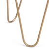 Patrice - Wood Accent Table - Natural / Gold - Image 3