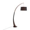 Noah - Mid-Century Modern Floor Lamp - Walnut - Image 2