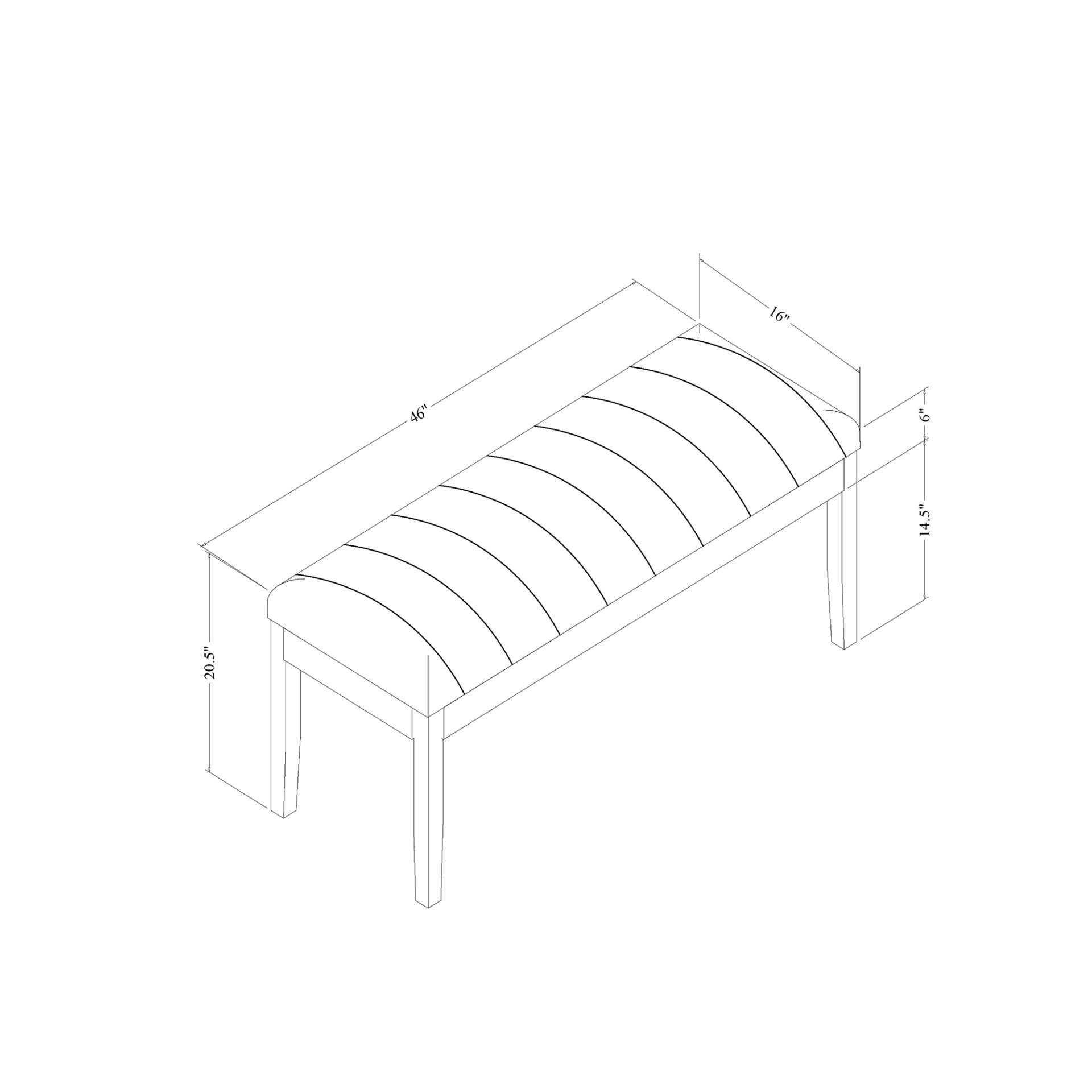 Vhong - Bench - Black - Image 3