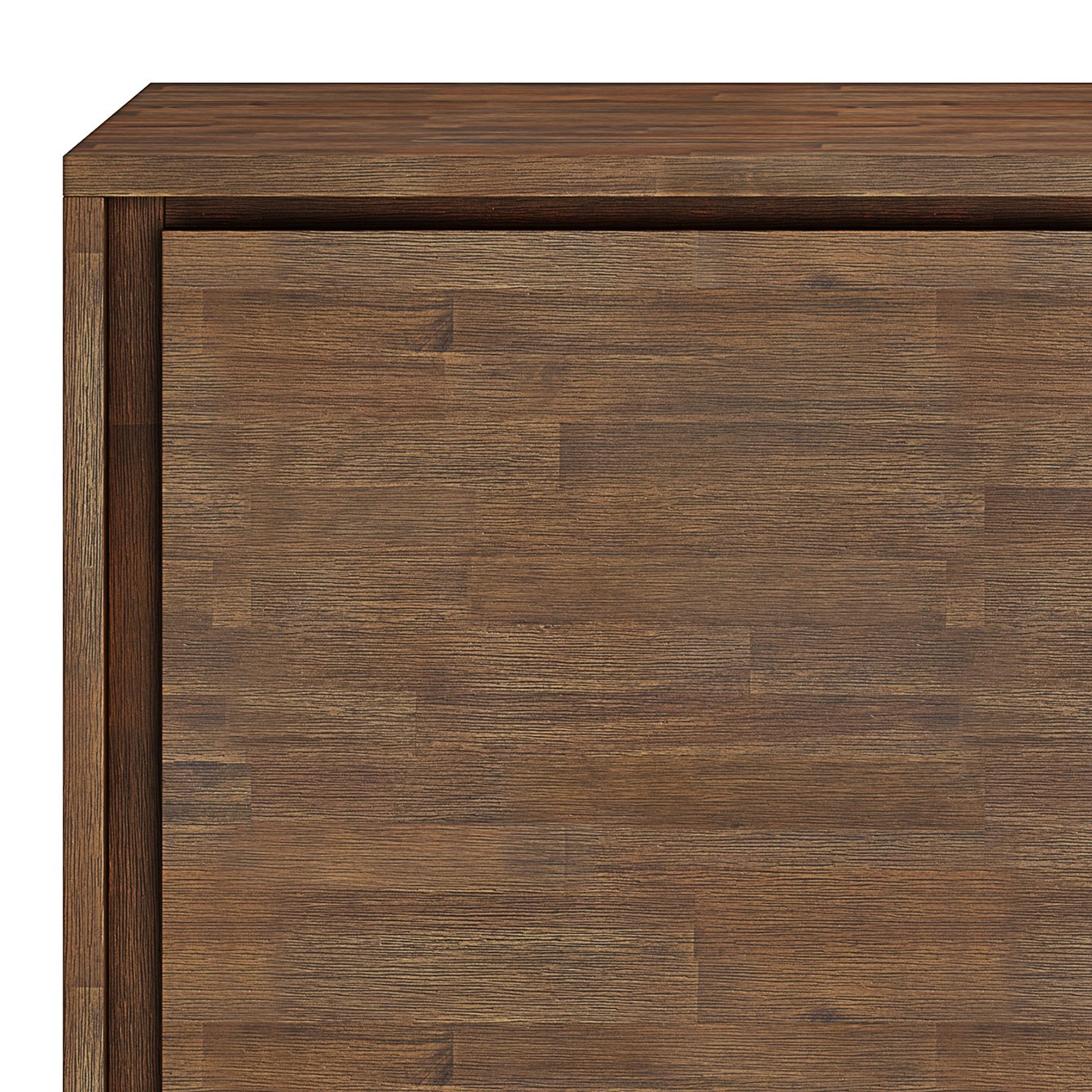 Lowry - Medium Storage Cabinet - Rustic Natural Aged Brown - Image 7