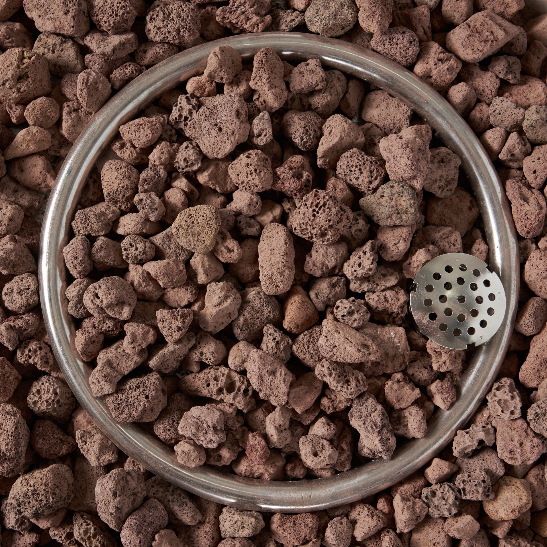 Bowl Shaped Propane Fire Pit 40000 Btu (Tank Cover Not Included) - Light Gray - Image 14