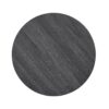 Anze - 3 Piece Coffee Table Set Contemporary Oval Wood Shelf - Charcoal - Image 8
