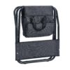 Folding Outdoor Chairs With Storage Bag, Portable Chair For Indoor, Outdoor Camping, Picnics And Fishing (Set of 2) - Gray - Image 11