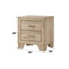 Miquell - Nightstand - Natural - Image 6