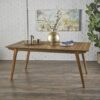 Outdoor Dining Table & Frame - Teak - Image 2