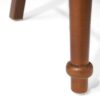 Acacia Wood Dining Chair With X Shaped Back (Set of 2) - Dark Oak - Image 13