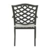 Dining Arm Chair (Set of 2) - Cast Silver - Image 2