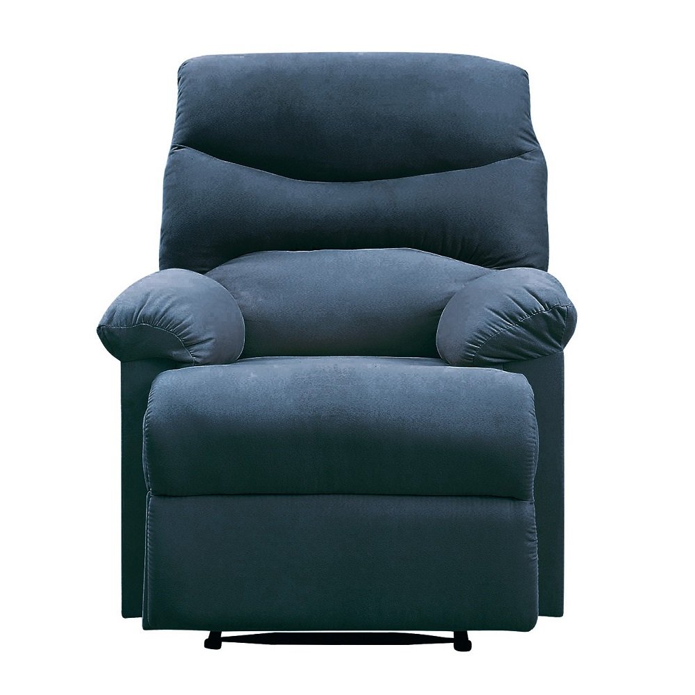 Arcadia - Woven Motion Recliner - Blue - Image 12