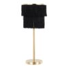 Fringe - Contemporary Buffet Lamp (Set of 2) - Royal Gold / Black Fringe - Image 2