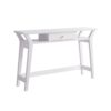 Modern Console With One Drawer - White - Image 6
