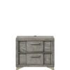 2 Drawer Night Bookmatched Veneers - Gray - Image 3