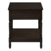 Accent - Table, 2 Tier, Square, Traditional - Walnut - Image 3