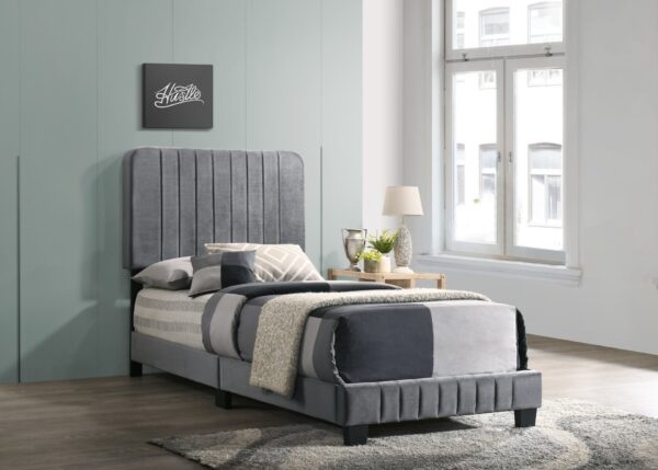 Lodi - Twin Bed - Gray