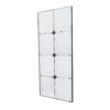 Traditional Decor Style Rectangle Antique Glass Wall Mirror, Wall Decor For For Bathroom Entryway Console Lean Against Wall - Black - Image 2