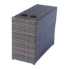 Outdoor Loveseat With Cushions, Ready To Use - Espresso - Image 7