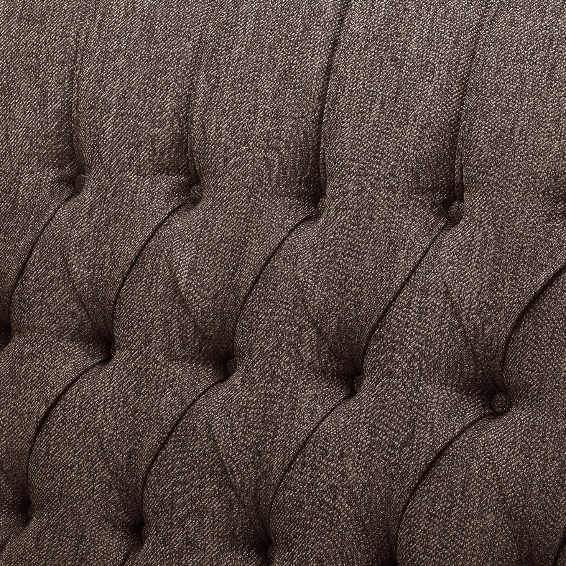 Dunham - Contemporary Fabric Tufted Oversized Pushback Recliner - Brown - Image 13