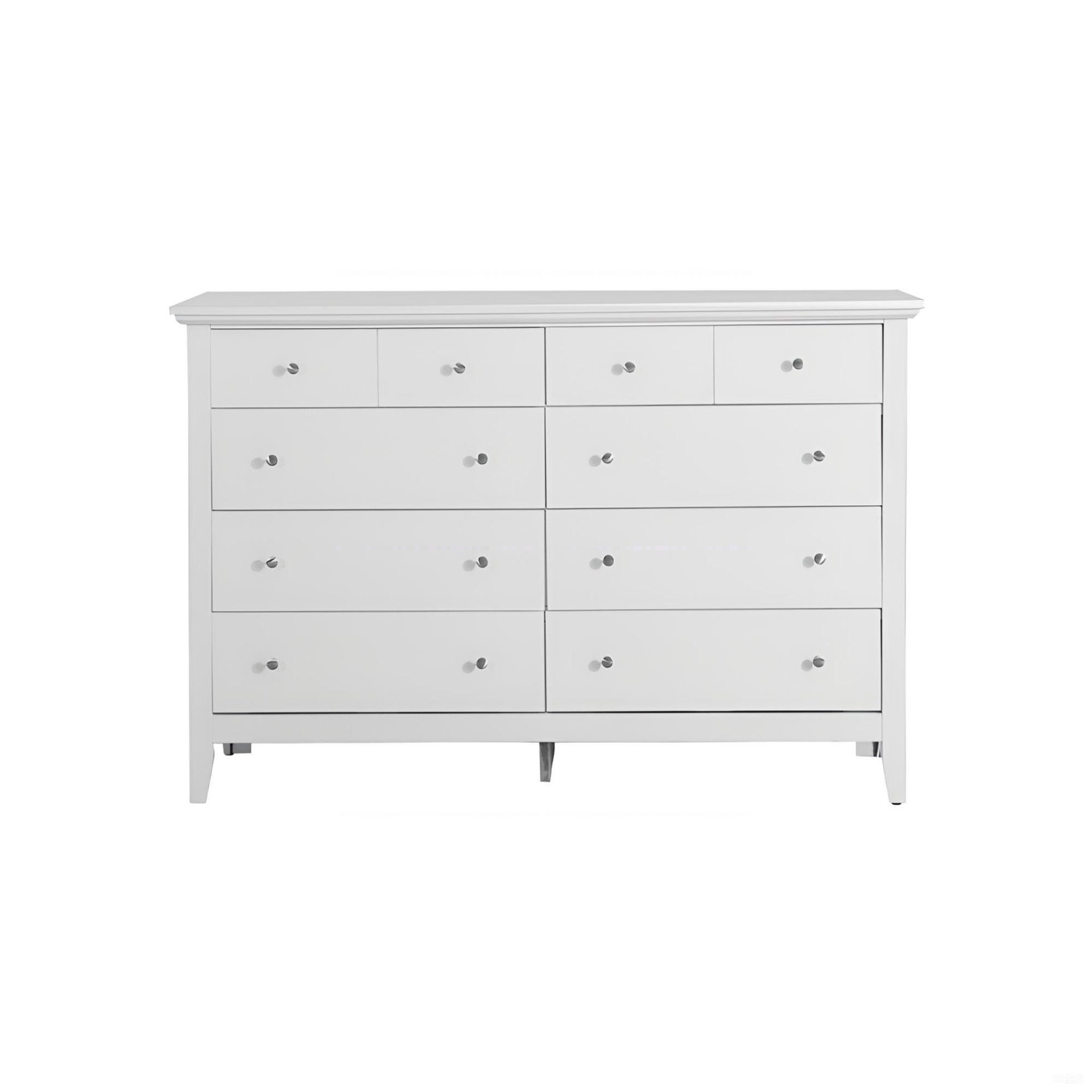 Elegant Casual Dresser - White - Image 5