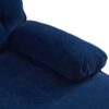 Modern L Shaped Sectional Sofa For Living Room And Bedroom - Blue - Image 14