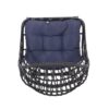 Elon - Cocoon Chair - Gray - Image 9
