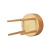 Cabana - Round Cane Storage Side Table - Natural Brown Oak - Image 10