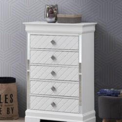 Verona - Stylish Chest - Silver Champagne