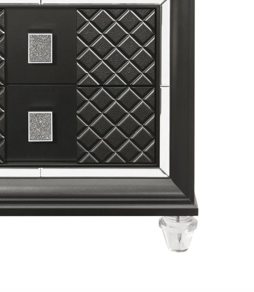 Sawyer - Metallic Nightstand - Gray - Image 2