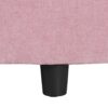Modern Chaise Lounge Sofa Bed Upholstered Sofa Couch With Tufted Seat And Detachable Pillows For Living Room - Pink - Image 22