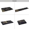 Maval - 2' X 3' Washable Area Rug - Black / Gold - Image 6