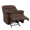 Arcadia - Micro Motion Glider Recliner - Chocolate - Image 4