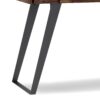 Lowry - Small Desk - Distressed Charcoal Brown - Image 4