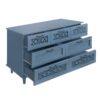 7 Drawer Cabinet, American Furniture, Suitable For Bedroom, Living Room, Study - Blue - Image 16