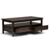 Warm Shaker - Coffee Table - Tobacco Brown - Image 2