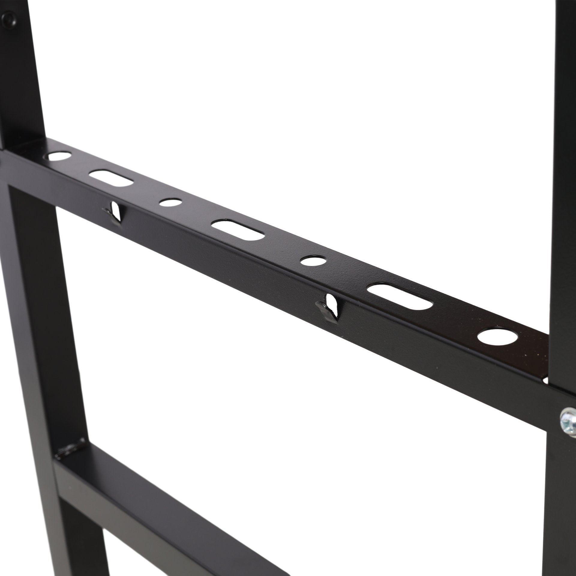 Portable Folding Work Table With Measuring Tape And Angle Finder Steel - Black - Image 16