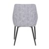 Diana - Contemporary Chair (Set of 2) - Black / Gray - Image 5