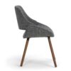 Malden - Bentwood Dining Chair - Gray - Image 3