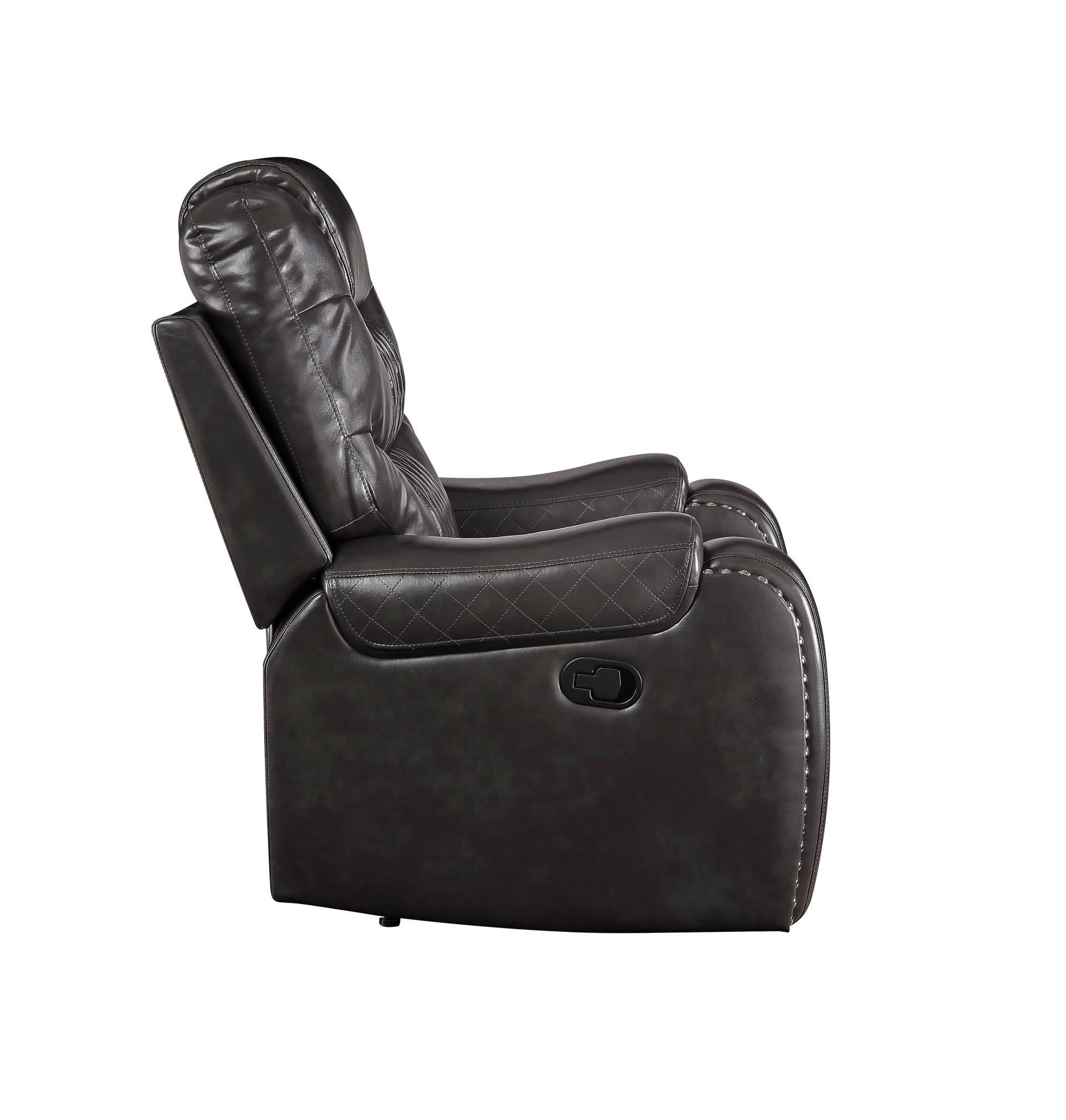 Braylon - 3 Pieces Living Room Set, Manual Recliner - Brown - Image 3