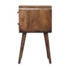 Mini Curved ed Nightstand - Brown Gray - Image 7