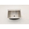 21 X 17" Drop In Bathroom Sink With Pop Up Drain, Stainless Steel Su304, Durable & Rust Resistant, Easy Installation - Brushed Nickel - Image 5