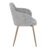 Boyne - Contemporary Chair (Set of 2) - Antique Copper / Dark Gray - Image 3