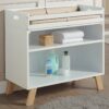 Livia - Multi Purpose Changing Table - White, Natural - Image 7