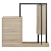 Wardrobe With 4 Drawers And 3 Shelves - Natural - Image 5