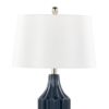 Stella - Contemporary Table Lamp - Gloss Dark Blue / White - Image 3