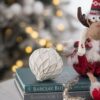 Christmas Ball Ornaments, Decorative Hanging Ball Christmas Tree Ornaments For Holiday Party Decorations (Set of 6) - White - Image 4