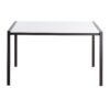 Fuji - Contemporary Dining Table - Black / White - Image 4