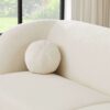Anna - French Boucle Sofa - White - Image 5