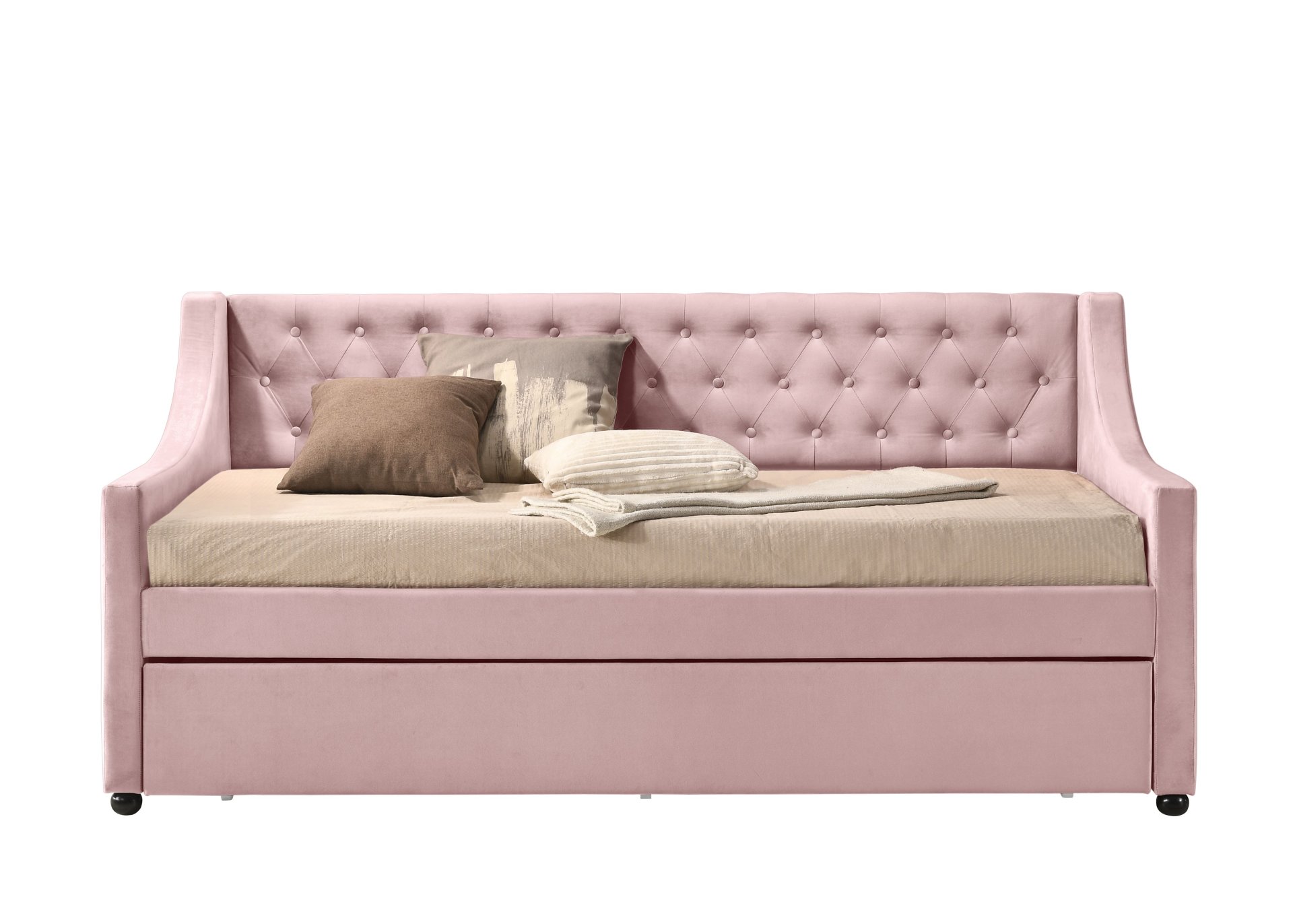 Lianna - Twin Daybed With Trundle - Pink - Image 7