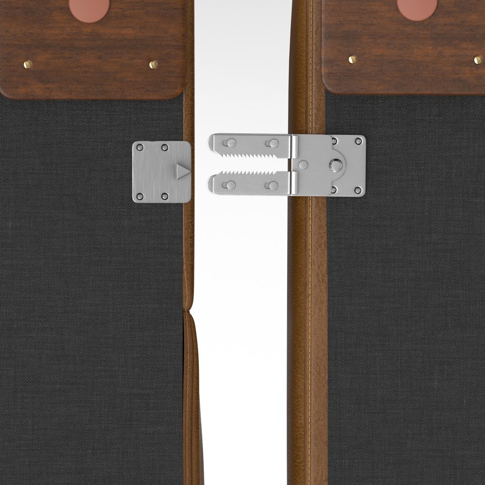 Rex - 2 Seater Sofa And Left Chaise - Brown - Image 4